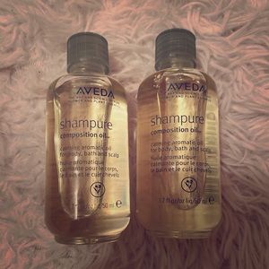 2 AVEDA Shampure composition oil